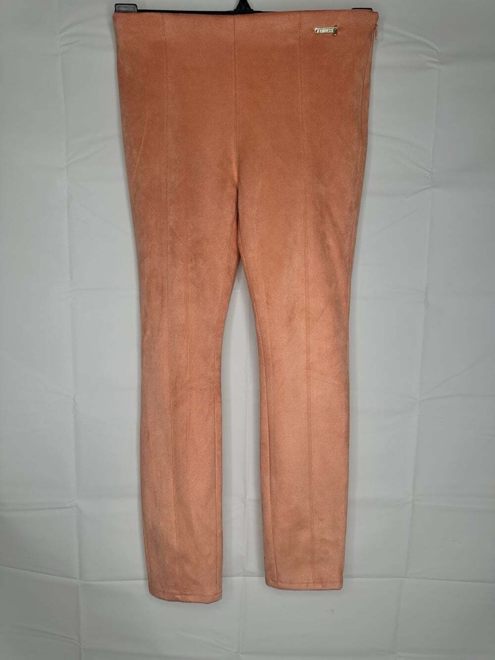 Guess Kids Girl Velvet Pull On Pants, Orange size 7 MSRP $49